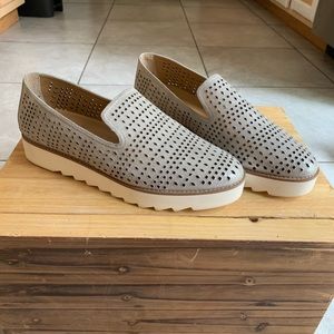 Franco Sarto Womens Florie Low Top Slip Ons